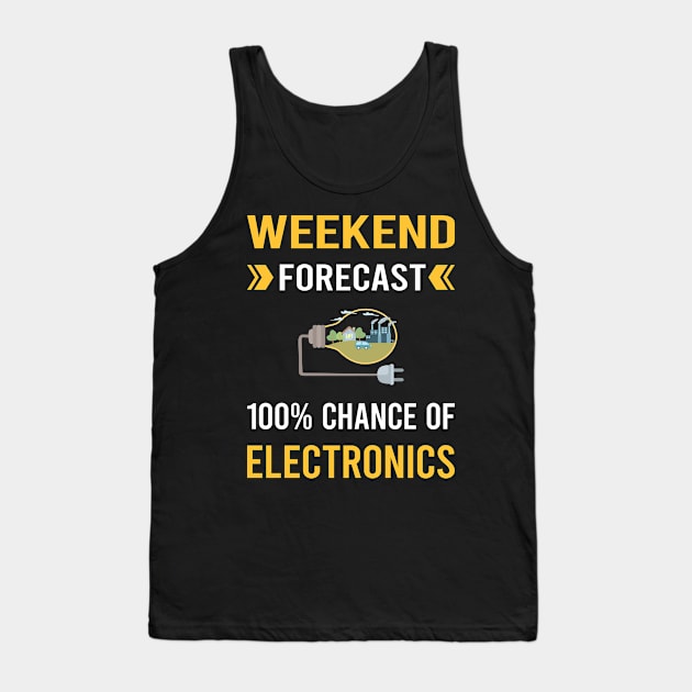 Weekend Forecast Electronics Tank Top by Good Day